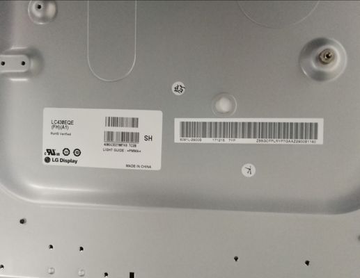 3840×2160 103PPI WLED TFT Display 350cd/m2 LC430EQE-FHA1 43"89/89/89/89 (Typ.)(CR≥10)