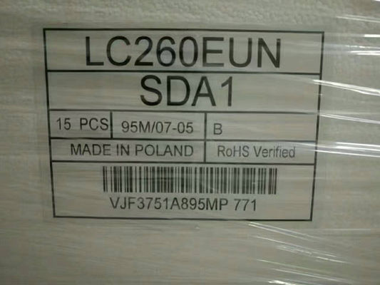LG Display 26.0&quot;  60PPI1366x768 TFT LCD Panel 350cd/m2 LC260EXN-SDA1