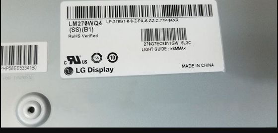 LM270WQ4-SSB3 LG Display 27.0&quot; 2560(RGB)×1440 350 cd/m² INDUSTRIAL LCD DISPLAY