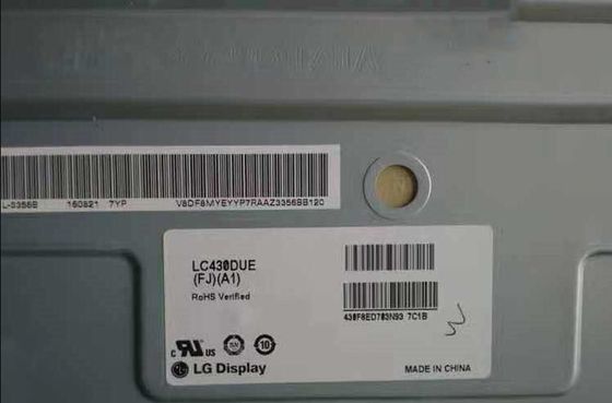 LC430DUE-FJA1 LG Display 43&quot; 1920(RGB)×1080 200 cd/m² INDUSTRIAL LCD DISPLAY