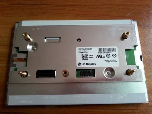 7.0" 800×480 470cd/m2 133PPI Industrial TFT Display LB070WV3-SD02