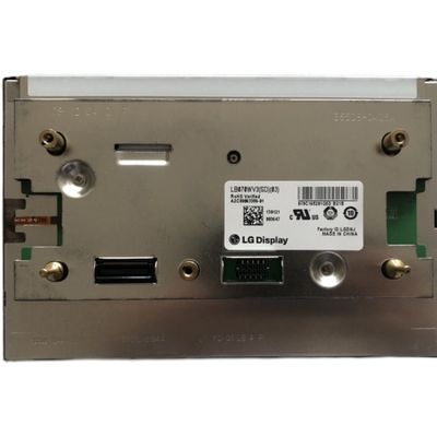 7.0" 800×480 470cd/m2 133PPI Industrial TFT Display LB070WV3-SD02