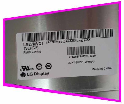 LM270WQ1-SDF1 LG Display 27.0&quot; 2560(RGB)×1440 440 cd/m² INDUSTRIAL LCD DISPLAY