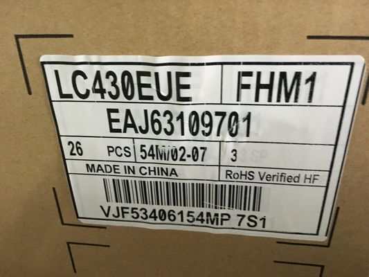 LD430EUE-FHC1 LG Display 43&quot; 1920(RGB)×1080 300 cd/m² INDUSTRIAL LCD DISPLAY