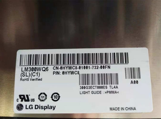 LM300WQ6-SLC1 LG Display 30.0&quot; 2560(RGB)×1600 350 cd/m² INDUSTRIAL LCD DISPLAY