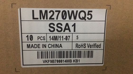 LM270WQ5-SSA1 LG Display 27.0&quot; 2560(RGB)×1440 350 cd/m² INDUSTRIAL LCD DISPLAY