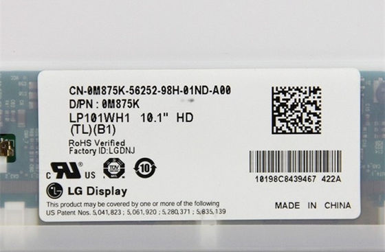 LP101WH1-TLA1 LG Display 10.1&quot; 1366(RGB)×768 200 cd/m² INDUSTRIAL LCD DISPLAY