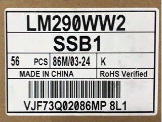 LM290WW2-SSB1 LG Display 29.0&quot; 2560(RGB)×1080 300cd/m2 INDUSTRIAL LCD DISPLAY