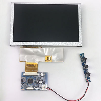 5.0&quot; 800×480 RGB 188PPI Industrial Lcd Panel HSD050IDW1-A20 HannStar 0.98W