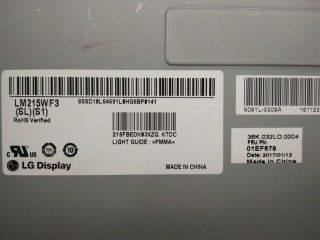 1920×1080 250cd/M2 21.5&quot; WLED Square Tft Screen LM215WF3-SLS1 FHD 102PPI